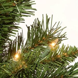 National Tree Company Pre-lit Artificial Mini Christmas Tree | Includes Small Lights and Cloth Bag Base | Majestic Fir - 2 ft - Image 5