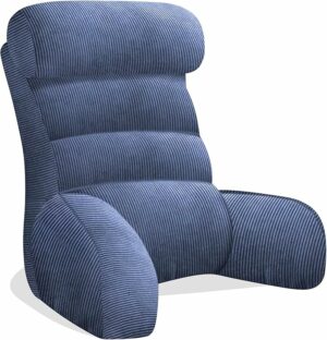 Reading Pillow with Arms，Large，Back Pillow for Bed Sitting Up,for Reading/Working/Watching TV/Playing Games/Relaxing