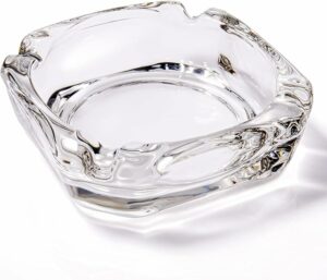 Glass Ashtray, Home Ashtrays, Cool Ashtrays Cute Ashtray Square Transparent