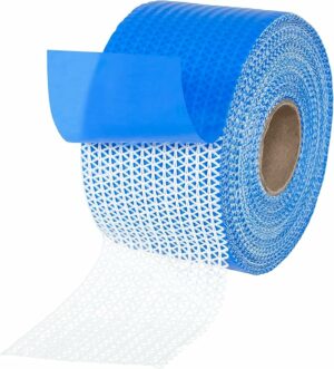 ROBERTS 50-588 Gripper Indoor Mat and Rug Tape for Removable Installations, 3 in. x 60 ft, Blue